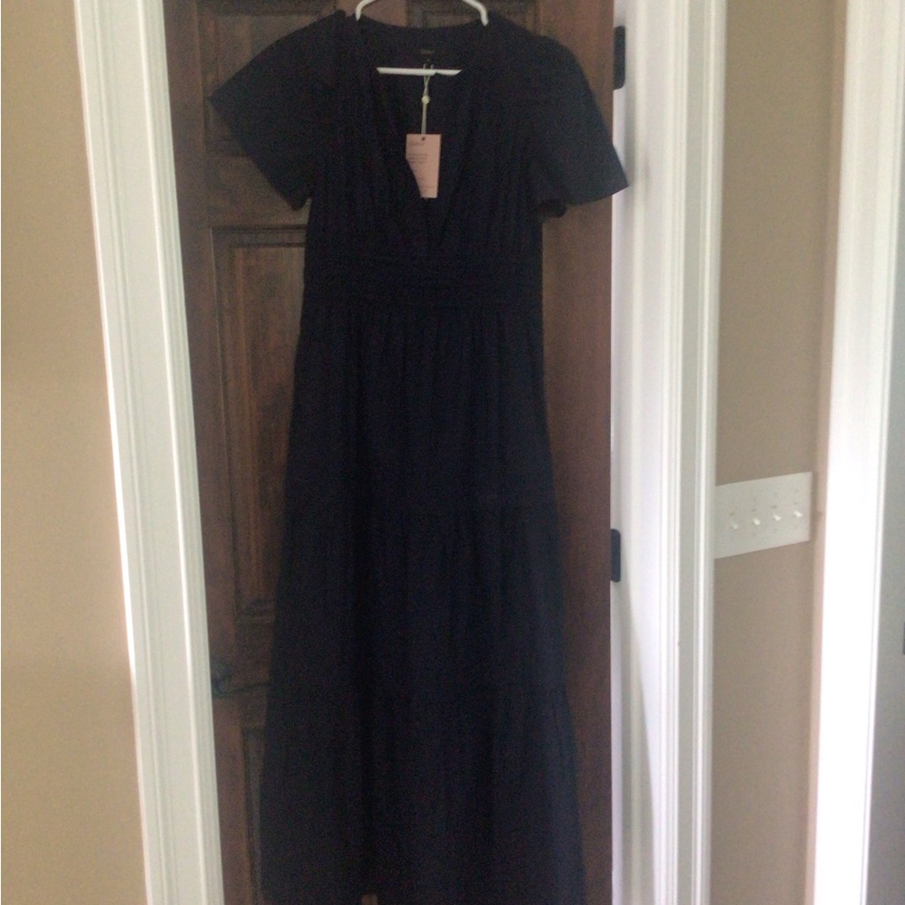 Quince 100% Organic Cotton Tiered Dress